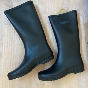 Tretorn Kelly Rain Boots (Black) Never Worn NWT